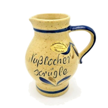 Western Forests Handpainted Small Pottery Pitcher NWT - £20.96 GBP