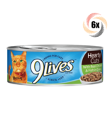 6x Cans 9Lives Hearty Cuts Real Chicken &amp; Fish in Gravy Cat Food 5.5oz - $26.48 CAD