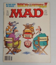 Mad Magazine # 295 June 1990 Back to the Future II, Alfred E Neuman Front Cover - £9.67 GBP