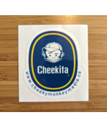 Cheekita Cheeky Monkey Media logo sticker decal web development agency c... - $2.96