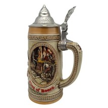 Anheuser-Busch B Series Limited Edition Ceramarte Budweiser Lid Beer Ste... - $21.00