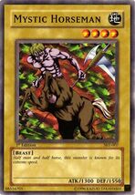 Mystic Horseman [SKE - SKE-007] Yu-Gi-Oh! 1st Edition Trading Card Moder... - $0.99