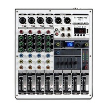 Professional Dj Mixer W/Usb Audio Interface, 4-Channel Sound Board Audio... - $240.99