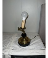 Brass and Faux Marble Swing Arm Lamp UL Portable Lamp Issue # BB-5031 - £20.00 GBP