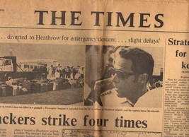 The Times Newspaper (England) - Monday September 7, 1970 - $6.00