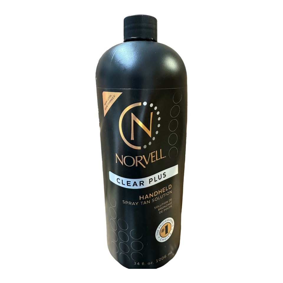Norvell Handheld Spray Tan Solution Clear Plus 34 Oz - £32.84 GBP