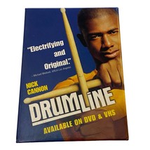 Drumline Pin 2003 Exclusive Advertising Promotional Pinback Button - £6.29 GBP