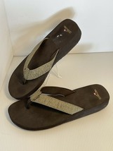 Cobian flip flops women 9 Brown/Tan - $18.69