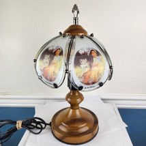 Touch Lamp Lighting Native American Woman Wolf Works - £30.85 GBP