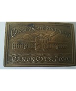 Antique Colorado State Penitentiary  belt buckle - $33.71 CAD