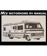 MRV MOTORHOME OPERATIONS MANUALs 370pgs w/ RV Furnace AC Frig &amp; Heater S... - $450.80 MXN