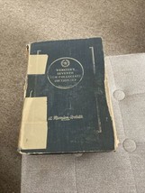 Webster&#39;s Seventh New Collegiate Dictionary Vintage Book 1971 Thumb Index - £7.44 GBP