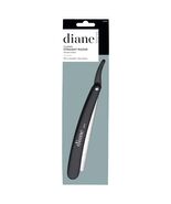 Diane D210 Black Straight Razor Plastic Handle - Single Razor New - $4.86 CAD