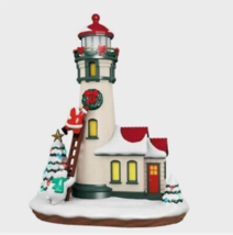 Hallmark LUMINOUS LIGHTHOUSE Tabletop Decor Magic w/ light &amp; sound  NMIB... - $54.45