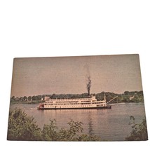Postcard The Delta Queen Riverboat Chrome Unposted - £5.42 GBP