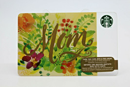 Starbucks Coffee 2015 Gift Card Mom Mother&#39;s Day Flowers Zero Balance No... - £8.51 GBP