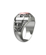 TRADITIONAL COLLEGE RING-STERLING SILVER - $273.07 CAD