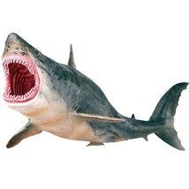 Large Shark Toys Megalodon, Plastic Assorted Ocean Animal Shark Figurine Realist - £23.97 GBP