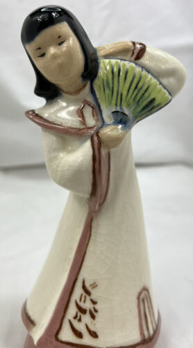 Vintage Kleine Co. Porcelain Figurine-  C 49  Chinese Fine Art 1949 RARE - $23.23