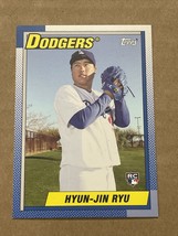 Hyun-Jin Ryu 2013 Topps Archives Rookie #163 Los Angeles Dodgers RC - £1.53 GBP