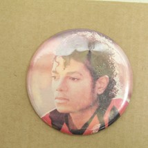 Vintage MICHAEL JACKSON Thriller Pin Button 3&quot; Badge Pinback - $7.79