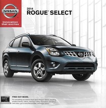 2014 Nissan ROGUE SELECT sales brochure catalog sheet US 14 S - £4.71 GBP