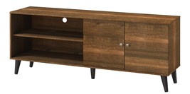Amidon 63&quot; TV Stand - Brown Modern Entertainment Center with Storage - $2,851.72 MXN