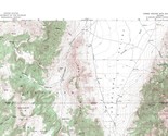 Horse Heaven Mtn. Quadrangle Nevada 1956 Topo Map USGS 1:62500 Topographic - $21.99