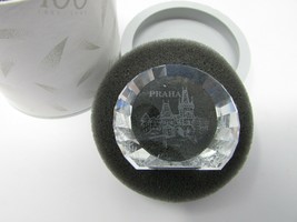 SWAROVSKI CRYSTAL M481 100TH PAPERWEIGHT PRAHA CENTENARY TOUR AUSTRIA SC... - £22.90 GBP