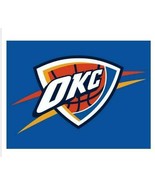 Oklahoma City Thunder Flag 3x5ft Banner Polyester Basketball thunder007 - $341.18 MXN