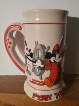 Vintage Disney Mickey Mouse &quot;Mickey Through The Years&quot; Stein/Mug Ceramar... - £15.39 GBP