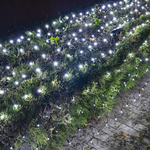 Christmas Net Lights, 360 LED 12FT X 5 FT Green Wire Waterproof Connectable Stri - £34.90 GBP