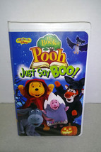 THE BOOK OF POOH JUST SAY BOO! VHS Playhouse Disney RARE Halloween Clam - £20.79 GBP