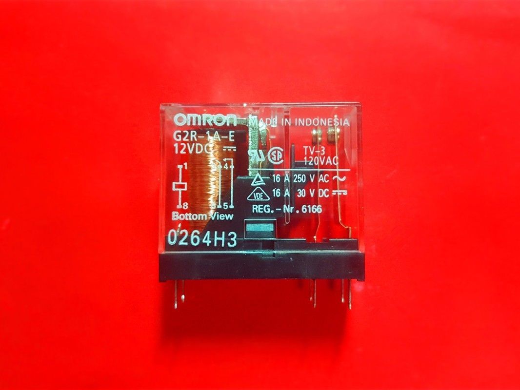 G2R-1A-E, 12VDC Relay, OMRON Brand New!!