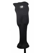 Majek All Hybrid Golf Club Black Protective Sleek New Acrylic #9 Headcover - £6.13 GBP