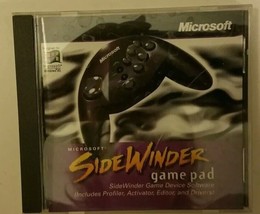 Microsoft SideWinder Gamepad, Game Device Software. Windows 95 ships in ... - £22.77 GBP