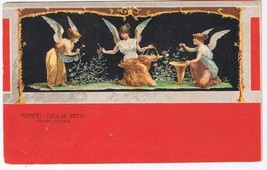 Italy Postcard Pompeii Casa Dei Vettii Psiche Fiorale Psyche Flowers - £5.47 GBP