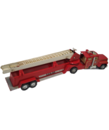 VINTAGE Nylint 885 Aerial Hook N Ladder Pressed Steel Fire Truck - $69.29