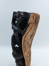 African Makonde Tree of Life Wood Carved Sculpture 12" African Art Kenya image 9