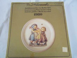 MIB MJ Hummel Goebel West Germany 2nd Anniversary Plate 1980 Spring Dance - £11.47 GBP