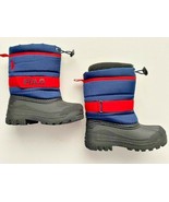 Polo Ralph Lauren Boy&#39;s Winter Boots Navy / Red ( 10.5 ) - $139.31 CAD