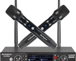 Uhf Professional Handheld Wireless Microphone Systems, 120- Adjustable F... - $257.99