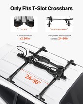 Folding Roof Top Bike Rack Heavy Duty Car Bicycle Upright Mount Rack Lock - $156.80
