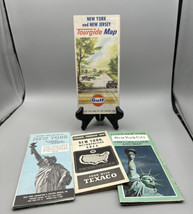 Brochures Tour Guides  Informational Flyers Set of 3 NY, NJ, World&#39;s Fair - £12.48 GBP
