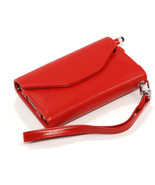 Simple modern iPhone 5 5SE Flip Genuine Leather Magnetic Wallet Case Cov... - £14.95 GBP