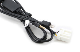 Xtenzi Audio Adapter with 3.5mm Aux &amp; 8pin Lightning Connector for 2006-Up Mazda - £16.60 GBP