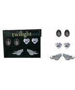 Official Twilight Movie Earrings 3 Pack - $2,747.06 MXN