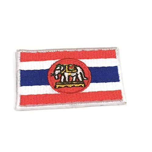 Thai Elephant National Country Flag Patch Emblem Logo Small 1.2 x 1.8 Inches ... - $15.99 Thai Elephant National Country Flag Patch Emblem Logo Small 1.2 x 1.8 Inches ... - $15.99