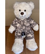 Military US Army Digital Camo Build A Bear W/ Dog Tag 12” Retired BAB - $12.25
