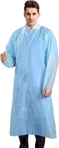 15-Pack X-Large Blue Disposable Medical Isolation Gowns, 2 Mil CPE - £24.76 GBP